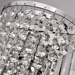 Puolipyöreä seinävalaisin Crystal Feature
