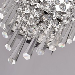Puolipyöreä seinävalaisin Crystal Feature