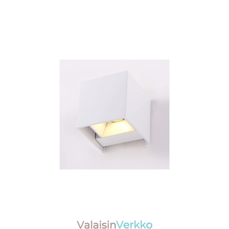 6W seinävalaisimet modernia nykymetallia