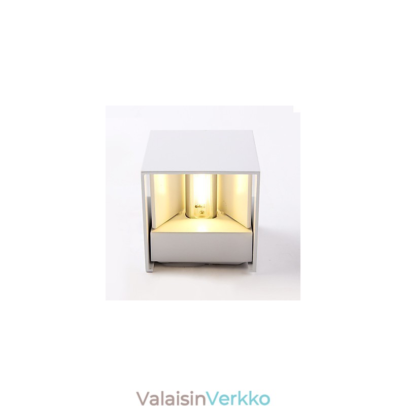 6W seinävalaisimet modernia nykymetallia