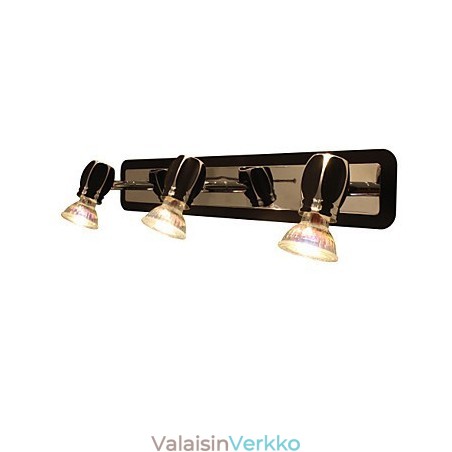Modernit mustat seinävalot Kylpyhuoneen valot 3 valolla Modernit mustat seinävalot Kylpyhuoneen valot 3 valolla