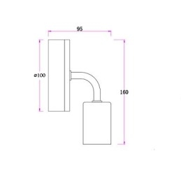 110V 220V IRON Edison sisäseinävalaisin käytävän portaikko lamppu lamppu valaisin musta valkoinen