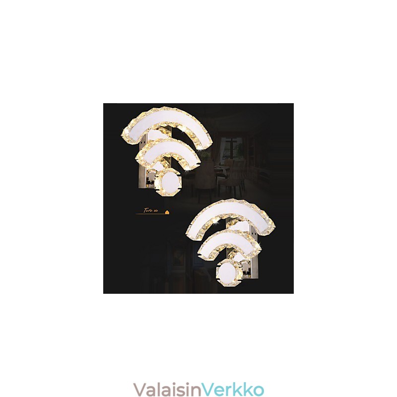 WIFI Crystal seinävalaisimet Crystal Modern Contemporary Bed Living Hotel Metal