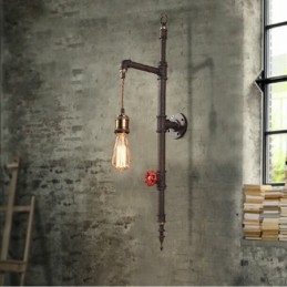 Maaseudun Creative Retro Rocket -seinävalaisimen putkiseinä