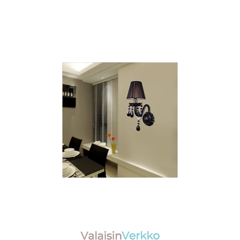 Kristallikynttilä-seinävalot, moderni nykyaikainen lasi