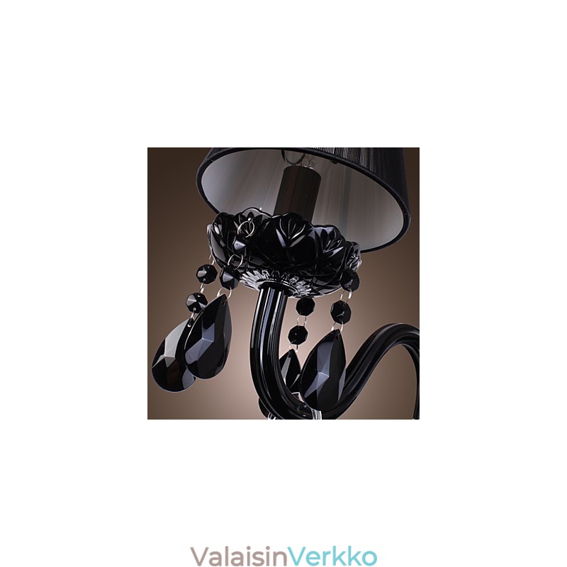 Kristallikynttilä-seinävalot, moderni nykyaikainen lasi
