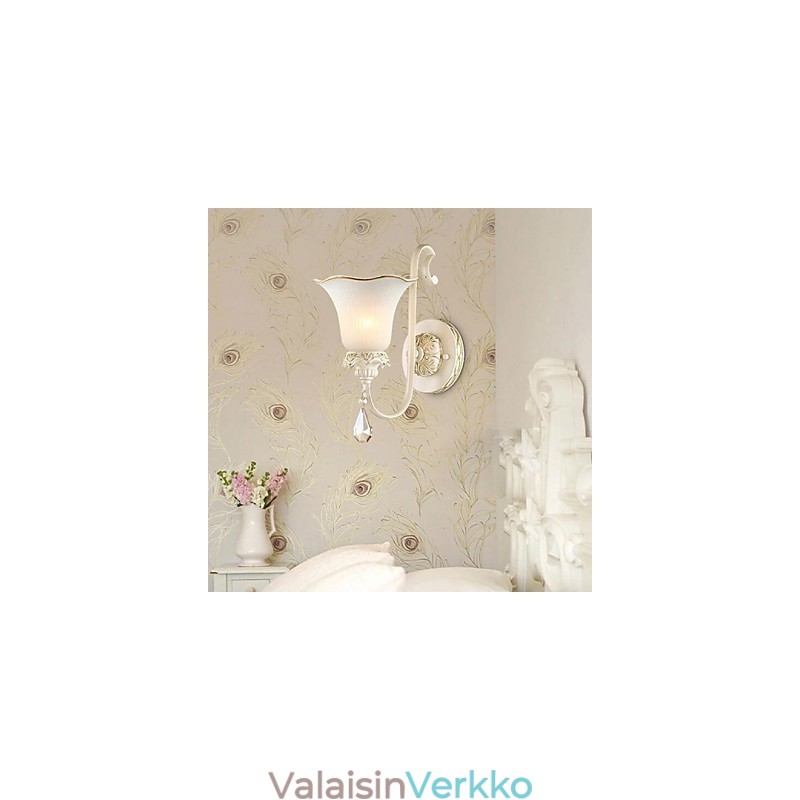 Eurooppatyyppinen muinaisia tapoja restauroiva takorautainen makuuhuoneen seinävalaisin