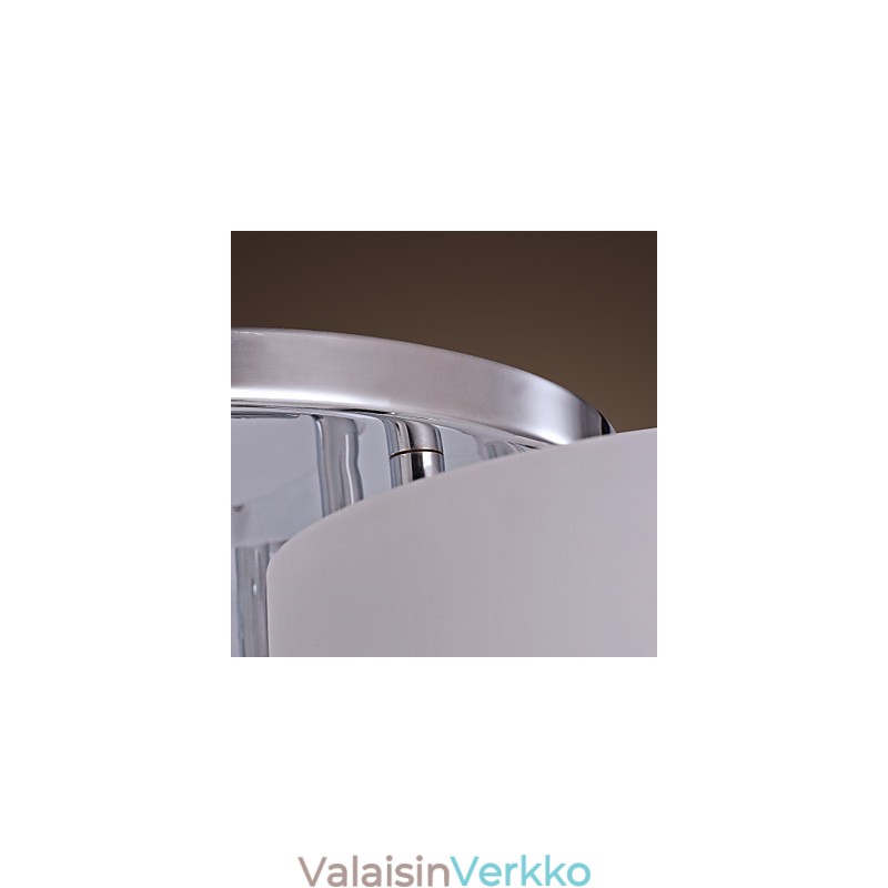 Moderni nykyaikainen kromimetallikattokruunu uppoasennus