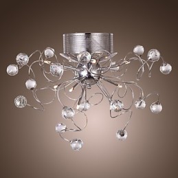 Kattokruunu Crystal Modern Design Living 9 Lights