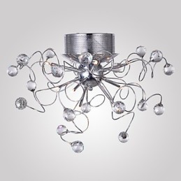 Kattokruunu Crystal Modern Design Living 9 Lights