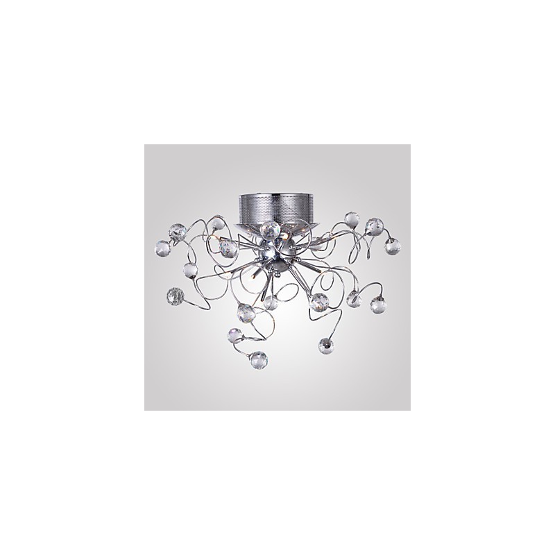 Kattokruunu Crystal Modern Design Living 9 Lights
