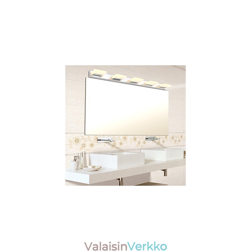 Peililamppu ruostumatonta terästä ja akryylia