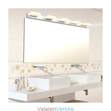 Peililamppu ruostumatonta terästä ja akryylia