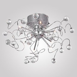 Kattokruunu Crystal Modern Design Living 9 Lights