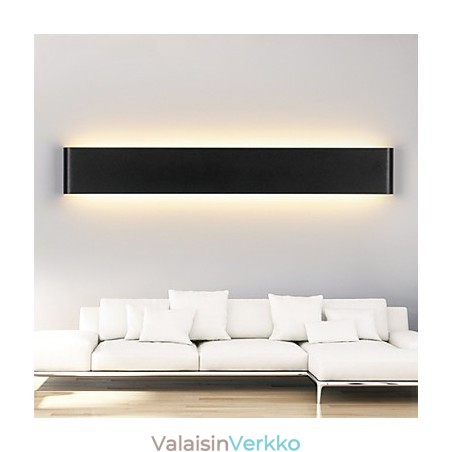 Modernit seinävalaisimet Light Indoor Black White 72cm