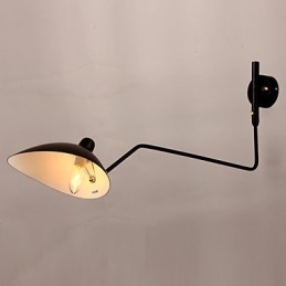 Loft Amercian Countryside vapaasti seinävalaisimet vintage sängyn äärellä pitkä mekaaninen työvalo sisäkäyttöön