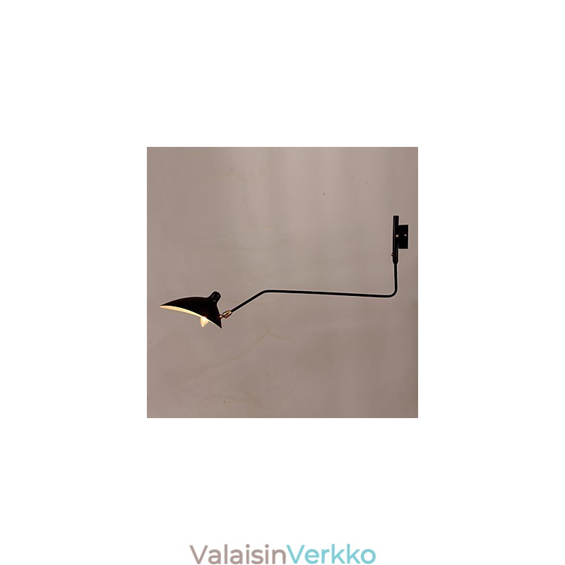 Loft Amercian Countryside vapaasti seinävalaisimet vintage sängyn äärellä pitkä mekaaninen työvalo sisäkäyttöön