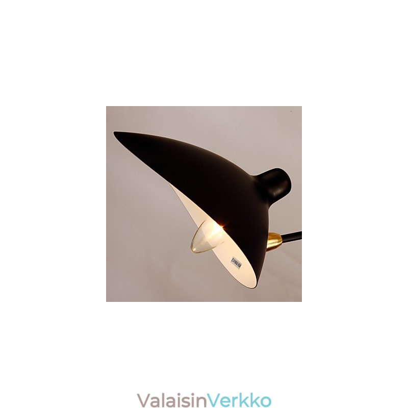 Loft Amercian Countryside vapaasti seinävalaisimet vintage sängyn äärellä pitkä mekaaninen työvalo sisäkäyttöön