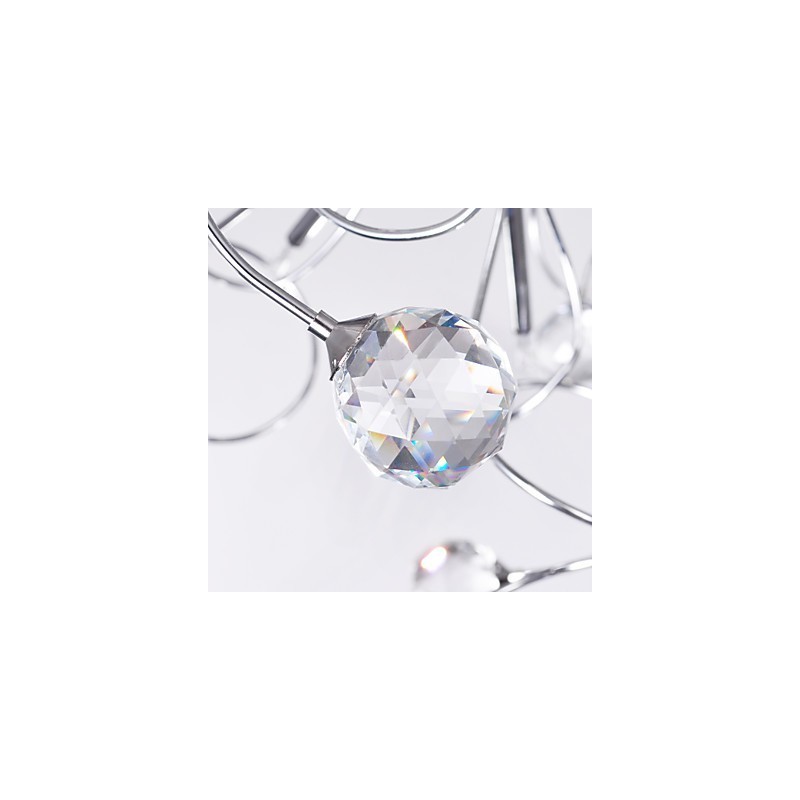 Kattokruunu Crystal Modern Design Living 9 Lights