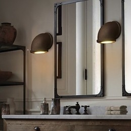 Loft Creative Personality Retro Rural Water Pipe -seinävalaisimet