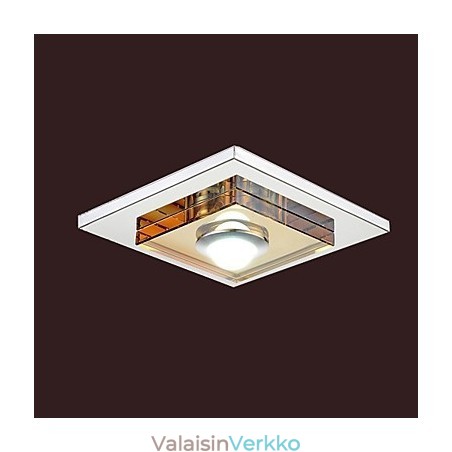 Amber Crystal kattovalaisin 1 valo Uppoasennettava Amber Crystal kattovalaisin 1 valo Uppoasennettava