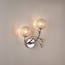 Seinävalaisimet Crystal Mini Style Modern Contemporary Metal