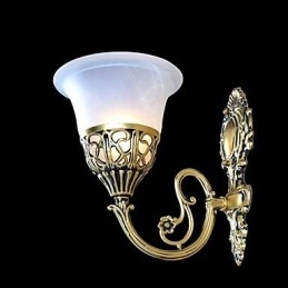 Pronssivalaisimet Valot Moire Glass European Retro Classic 220V