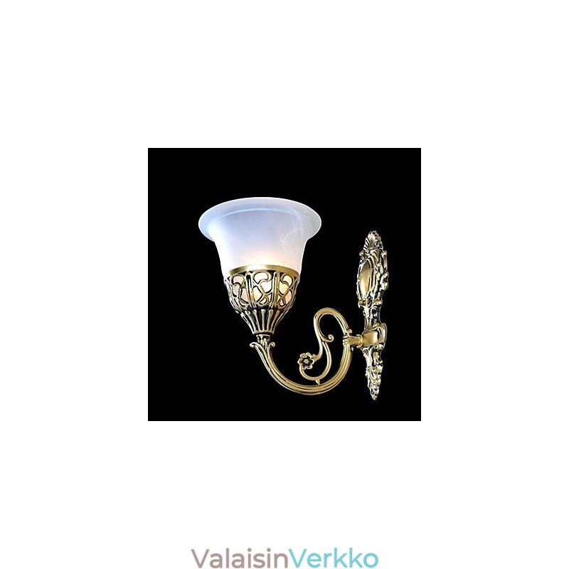Pronssivalaisimet Valot Moire Glass European Retro Classic 220V