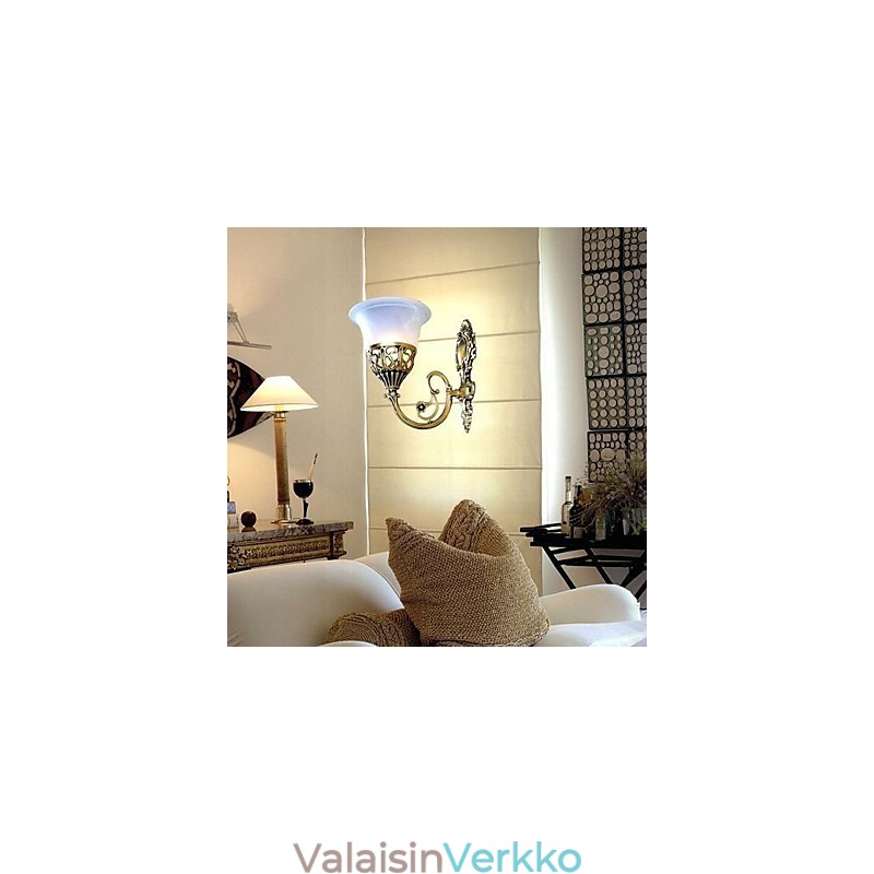 Pronssivalaisimet Valot Moire Glass European Retro Classic 220V