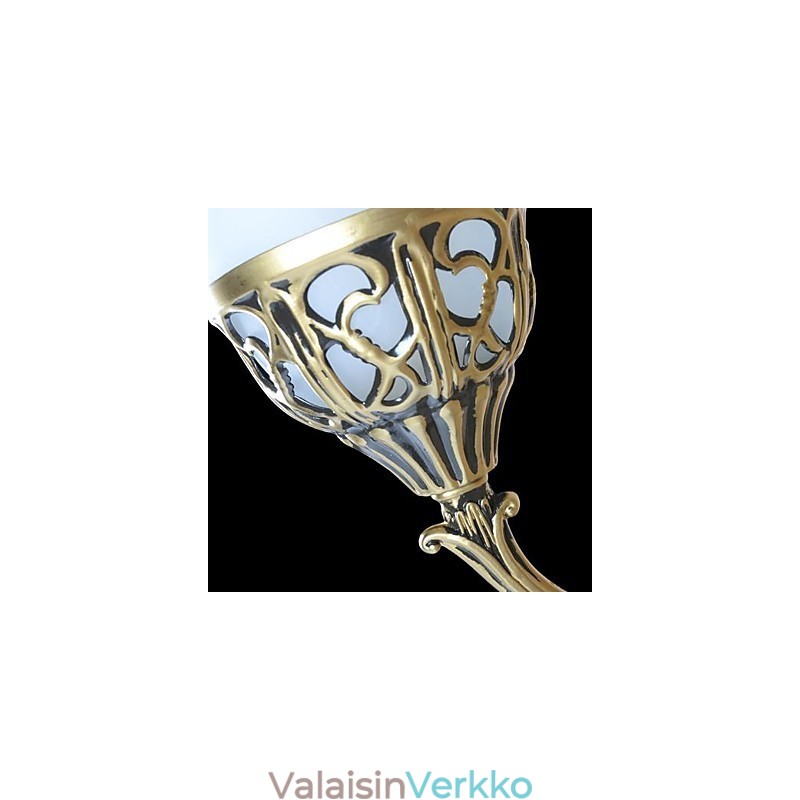Pronssivalaisimet Valot Moire Glass European Retro Classic 220V