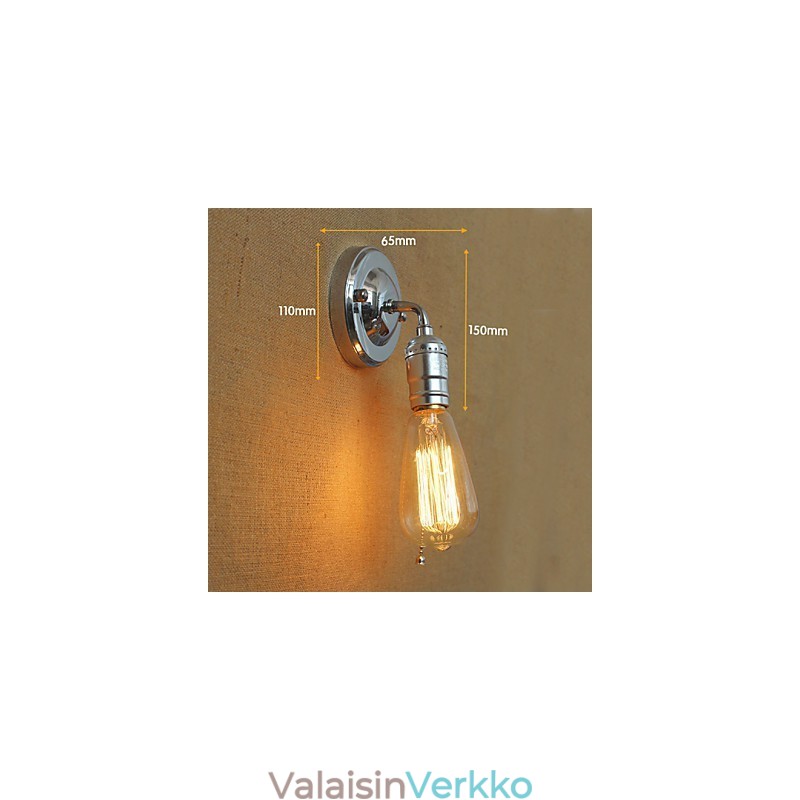 Amerikkalainen maaseudun maaseutu Retro Moderni Edison-lamppukäytävä Mini olohuoneen seinävalaisin