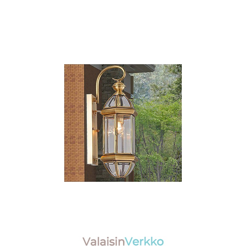 Ulkovalaisin Puutarhalamppu Ulkovalaisin Täyskuparilamppu