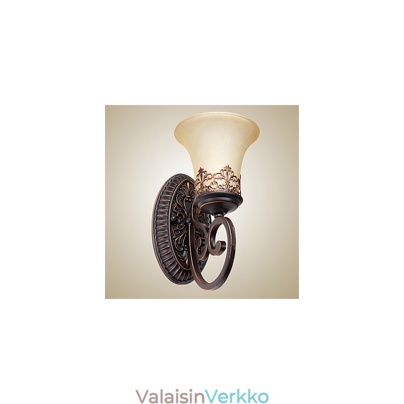 Vintage-seinävalaisimet 1 valo hartsimateriaalilla lasivarjostimella makuuhuoneen olohuoneen eteisen valot
