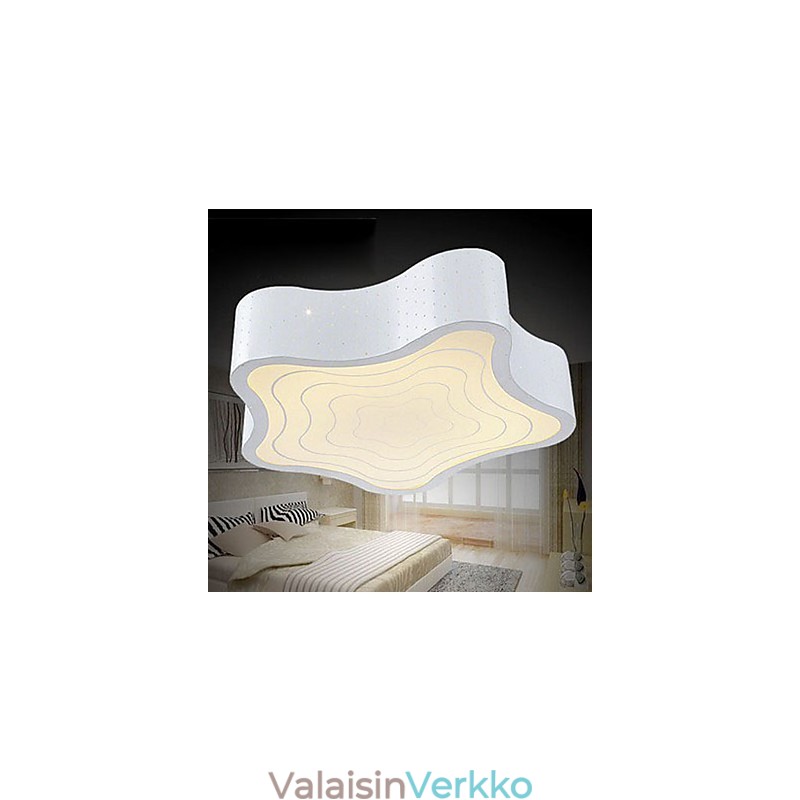 Moderni luova tiivistetty ja nykyaikainen luova geometrinen meritähti imee kupuvaloa