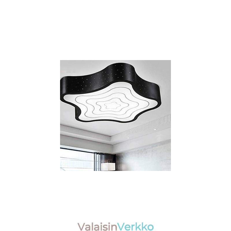 Moderni luova tiivistetty ja nykyaikainen luova geometrinen meritähti imee kupuvaloa