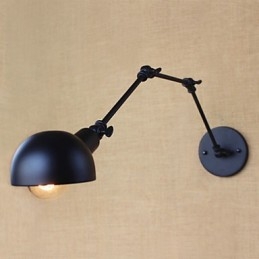 Persoonallinen pitkävarsi Säädettävä kulmatanko Kolme retro-olohuonelamppua Valaistus Koristeellinen seinävalaisin