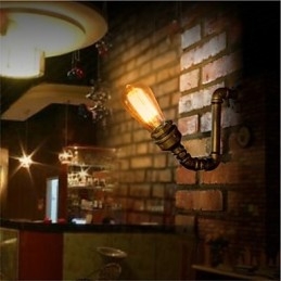 American Village Loft Industrial Edison Style Vintage seinävalaisin Retro vesiputkivalaisin seinävalaisin