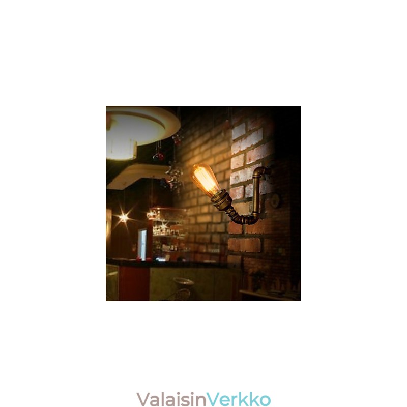 American Village Loft Industrial Edison Style Vintage seinävalaisin Retro vesiputkivalaisin seinävalaisin