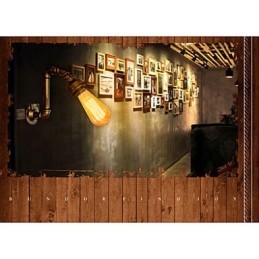 American Village Loft Industrial Edison Style Vintage seinävalaisin Retro vesiputkivalaisin seinävalaisin
