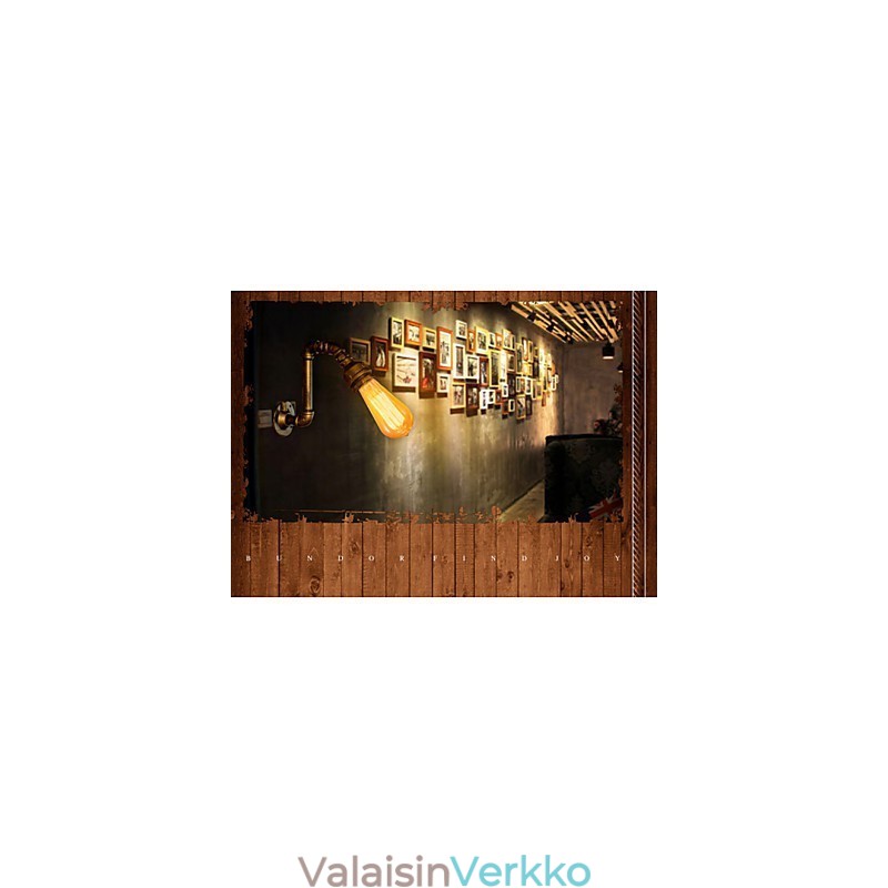American Village Loft Industrial Edison Style Vintage seinävalaisin Retro vesiputkivalaisin seinävalaisin