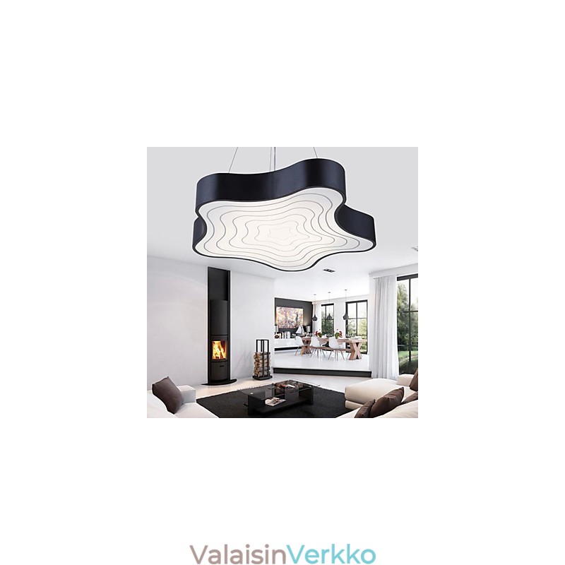 Moderni luova tiivistetty ja nykyaikainen luova geometrinen meritähti imee kupuvaloa