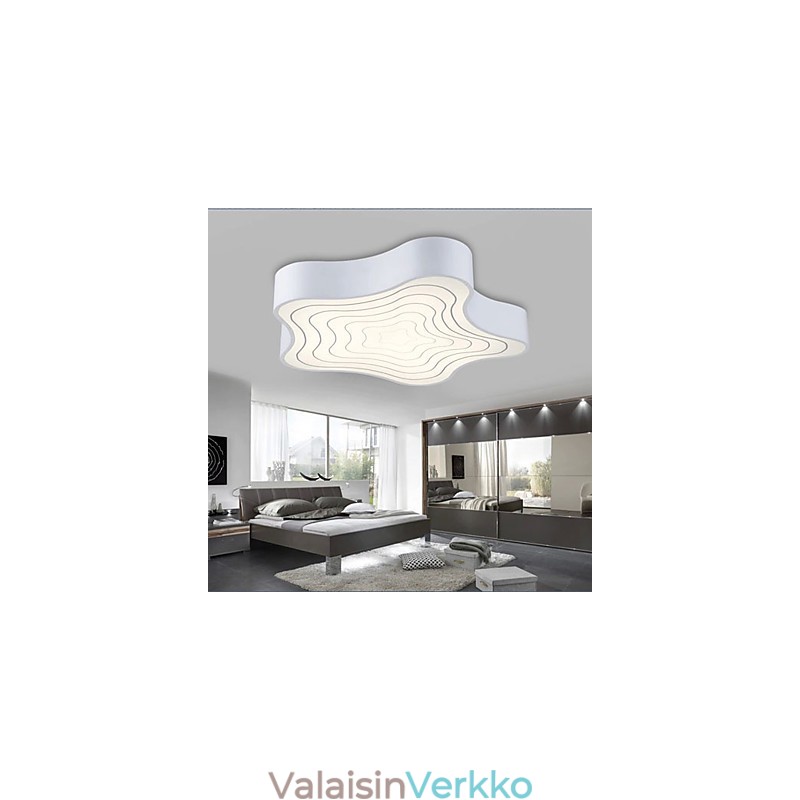 Moderni luova tiivistetty ja nykyaikainen luova geometrinen meritähti imee kupuvaloa