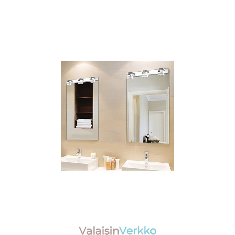 Seinävalaisimet Kylpyhuoneen Valaistus Seinälevyt Crystal Mini Style Moderni Contemporary Metal