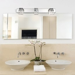 Seinävalaisimet Kylpyhuoneen Valaistus Seinälevyt Crystal Mini Style Moderni Contemporary Metal