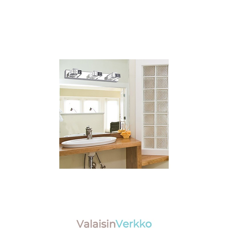 Seinälamput Kylpyhuoneen valaistus Moderni nykyaikainen metalli