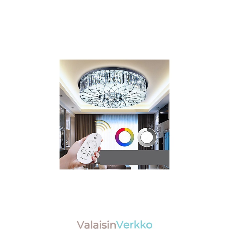 Flush Mount Crystal Modern Contemporary Metal