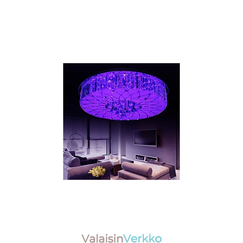 Flush Mount Crystal Modern Contemporary Metal