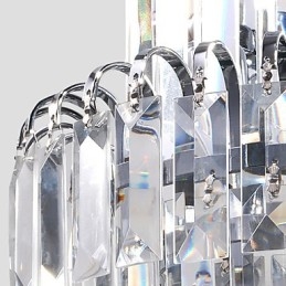 Seinävalaisimet Crystal Modern Contemporary Glass