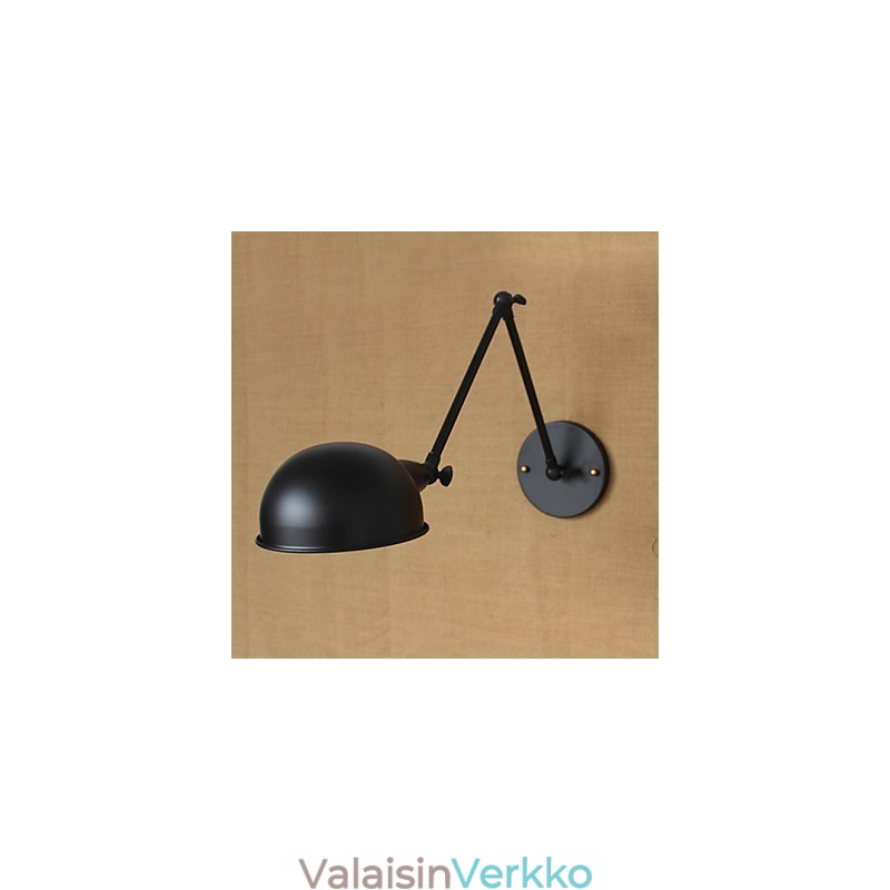 Teollisuustyylinen Retro kaksinkertainen pitkä käsivarsi Yksinkertainen persoonallisuus Ills yöpöydän äärellä oleva koristeellinen seinävalaisin