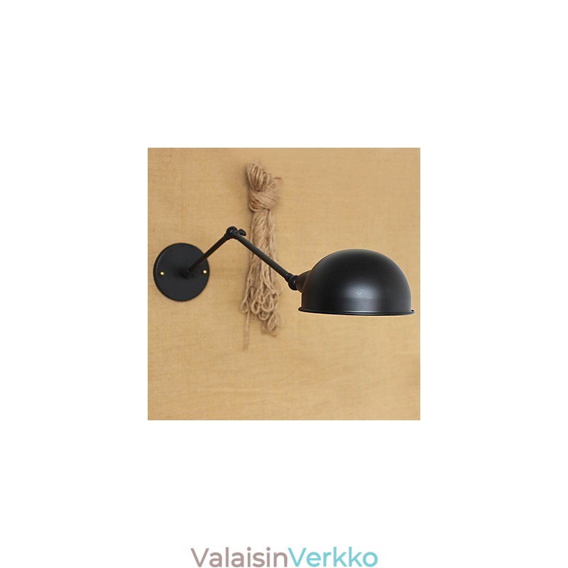 Teollisuustyylinen Retro kaksinkertainen pitkä käsivarsi Yksinkertainen persoonallisuus Ills yöpöydän äärellä oleva koristeellinen seinävalaisin